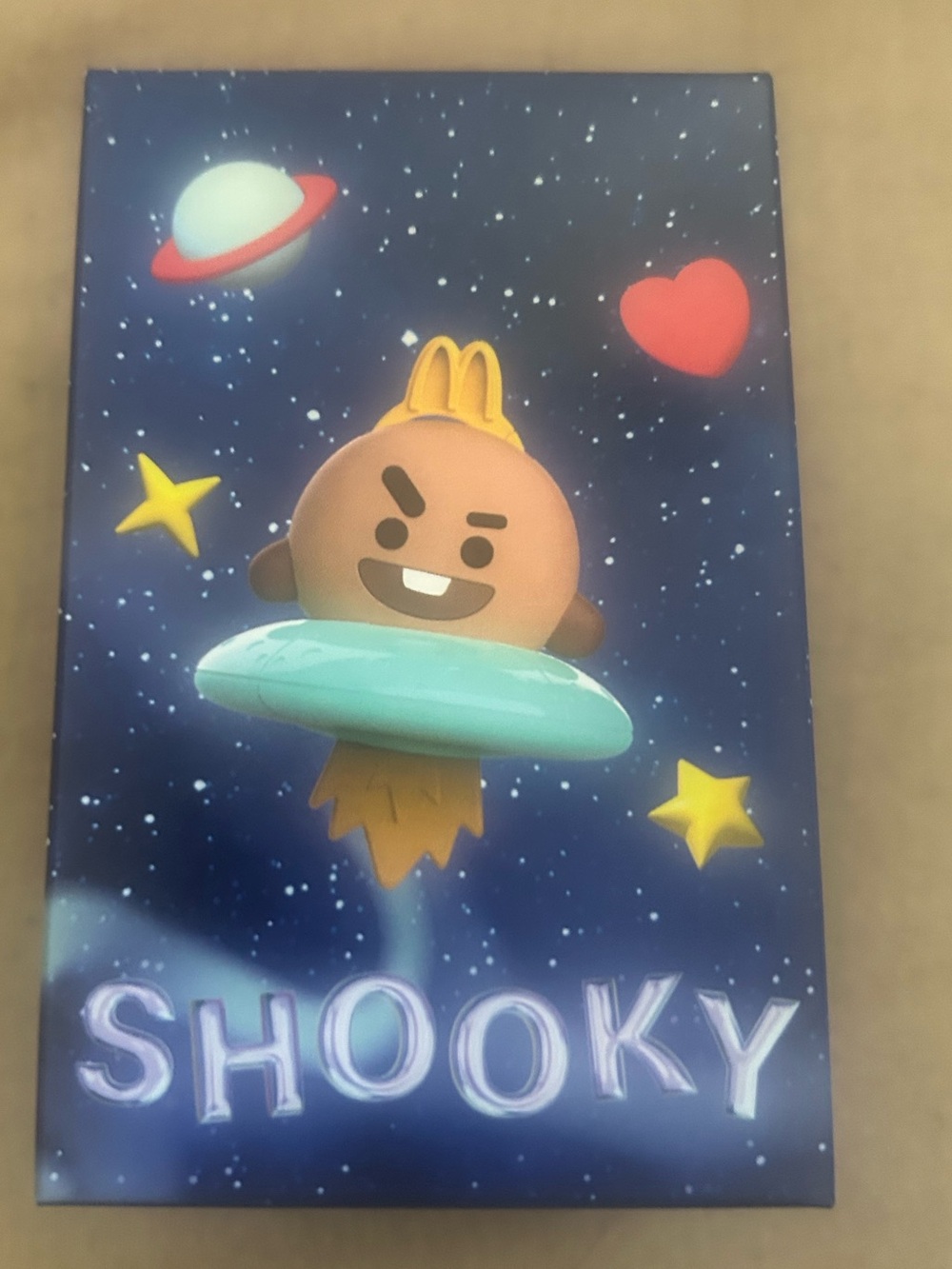NIB SHOOKY BTS BT21 McDonalds Toy